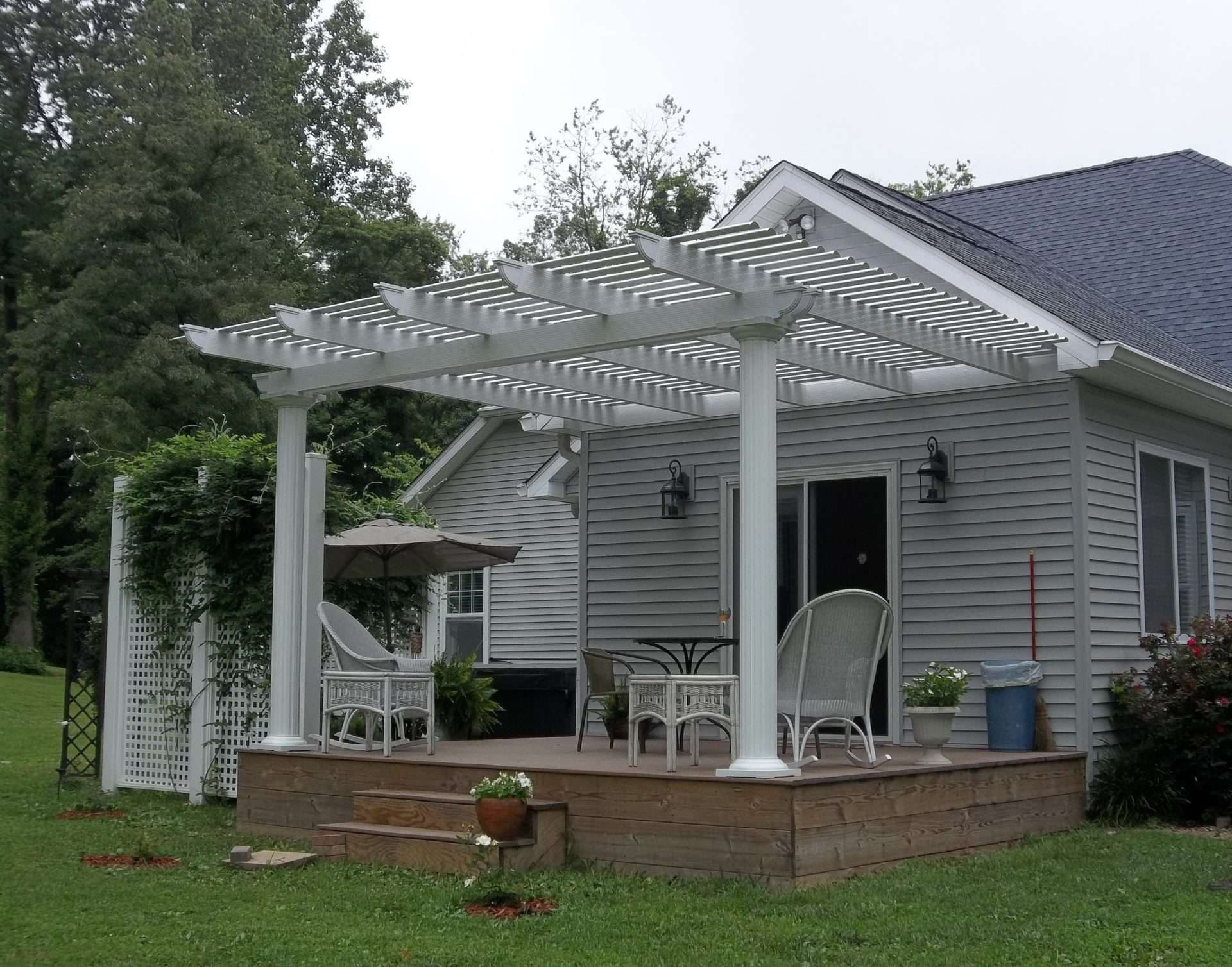Add a Pergola to Your Home in Indianapolis, Muncie, Kokomo, or Any Surrounding Community